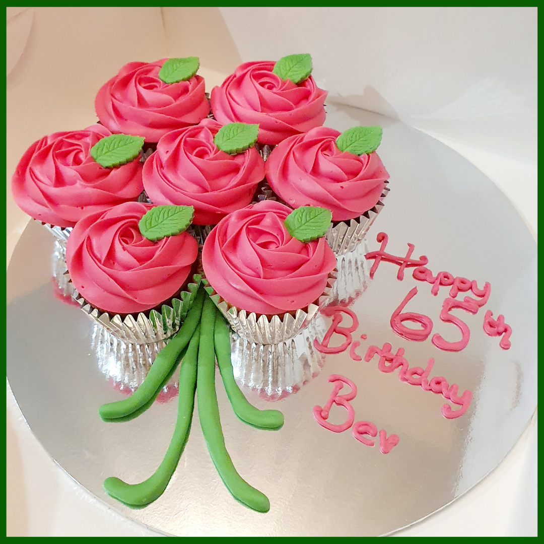 Bespoke Cupcake Bouquet - Millie Fox Cakes